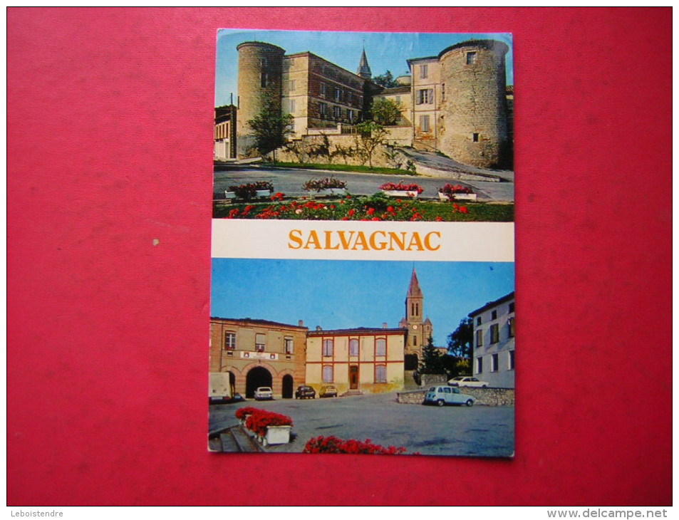 CPM 81  SALVAGNAC   MULTI VUES   VOYAGEE 1987 - Salvagnac