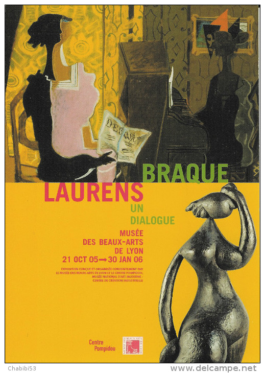 LAURENS - BRAQUE - Un Dialogue Musée Des Beaux-Arts De LYON - 21 Oct05 - 30 Janv 06 - Expositions