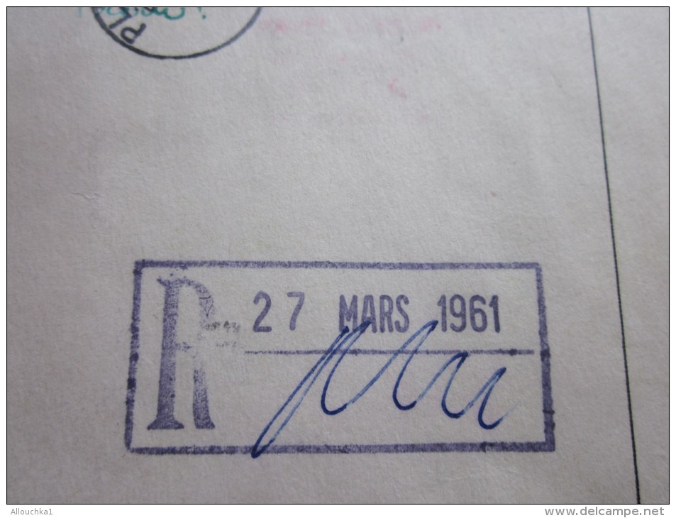 Marcophilie Entier Postal Recommandé  Registered ? 27 Mars 1961 PLZEN Tchécoslovaquie By Air Mail Par Avion - Cartas & Documentos