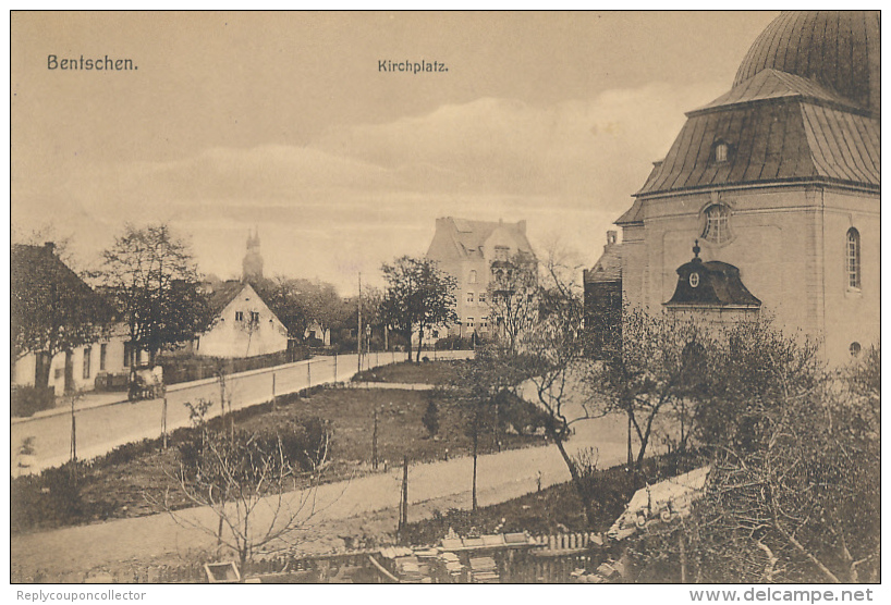 BENTSCHEN / ZBASZYN - 1915 , Kirchplatz - Neumark