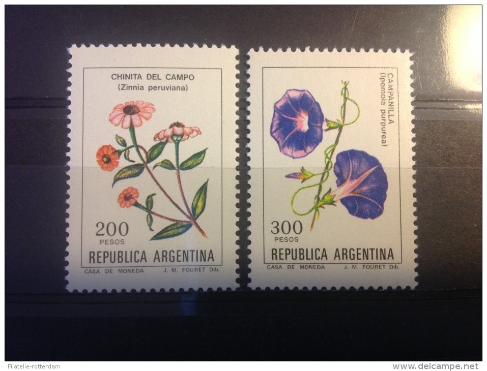 Argentinië - Postfris / MNH Serie Bloemen 1982 - Neufs