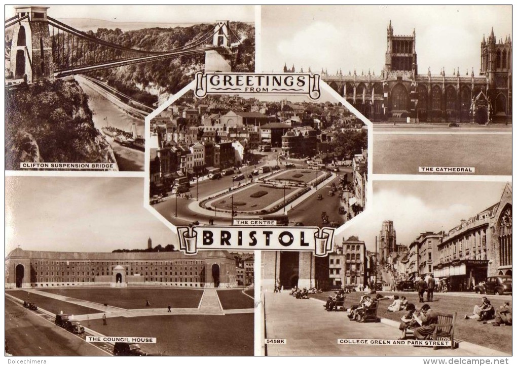 BRISTOL-GREETINGS FROM-1954 - Bristol