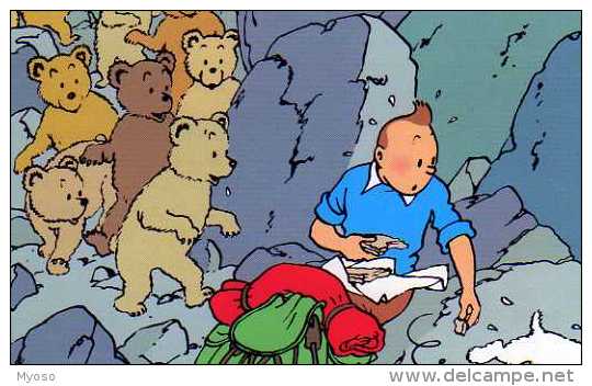 HERGE Tintin Milou, Oursons, Sac A Dos De Montagnard - Hergé