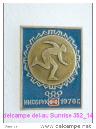 Olimpic Games - Innsbruck . Skating Race - Sprint Badge Old 352_o4702 - Olympic Games