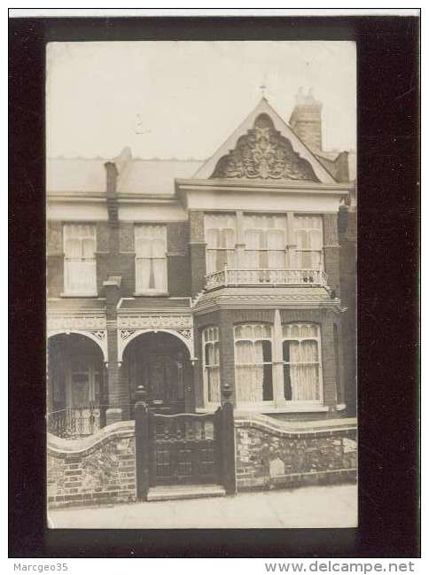 Carte Photo Maison House , Villa Postée De Muswell Hill.n - Middlesex