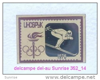 Olimpic Games - Innsbruck . Downhill Skiing Badge Old 352_o4696 - Olympic Games