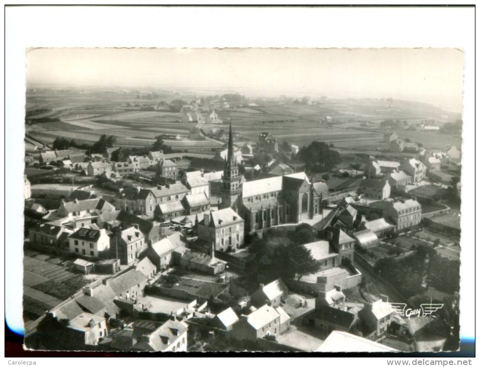 CP - PLOUNEOUR TREZ (29) L 'églis E Vue Générale - Sonstige & Ohne Zuordnung