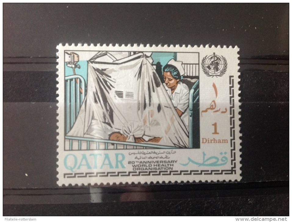 Qatar - Postfris / MNH Wereld Gezondheidszorg 1968 - Qatar