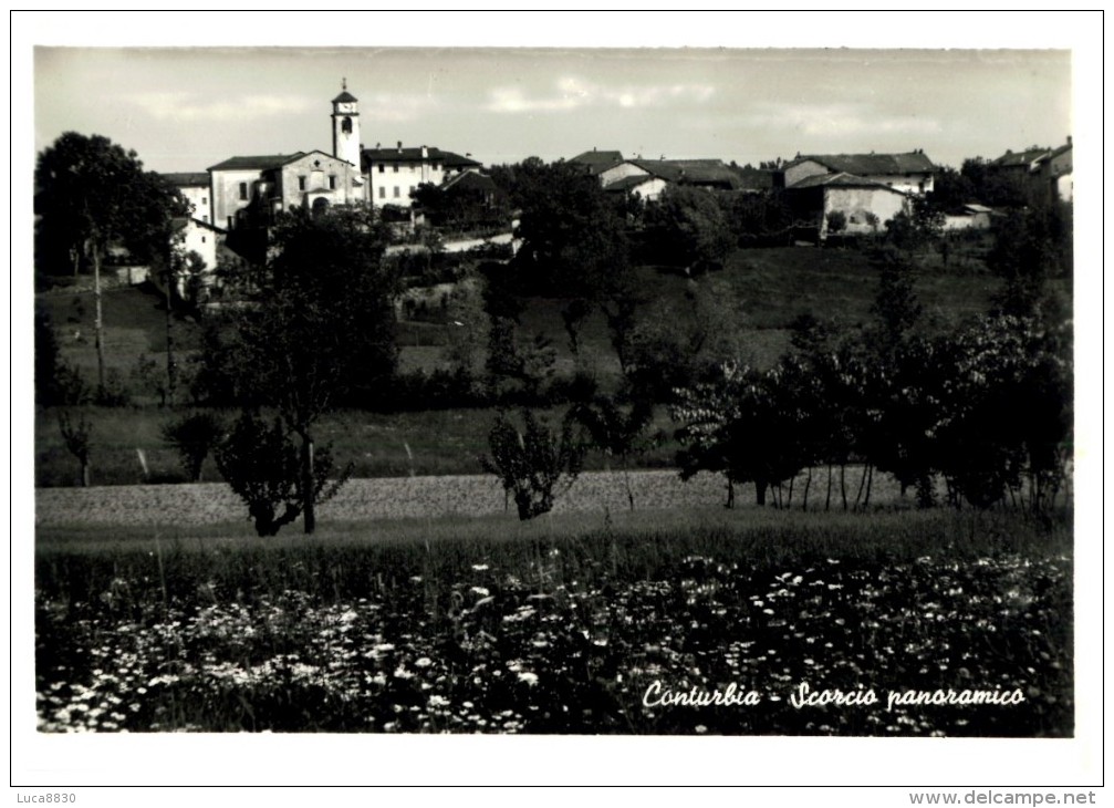 CONTURBIA - SCORCIO PANORAMICO - Novara