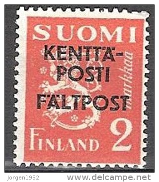 FINLAND  #    STAMPS FROM YEAR 1943 - Militärmarken