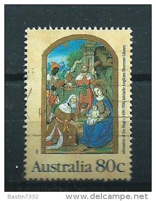 1989 Australia 80 Cent Christmas,kerst,noël,weihnachten Used/gebruikt/oblitere - Gebruikt