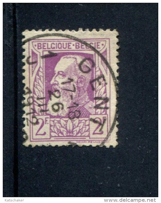 BELGIE GEBRUIKT USED GEBRAUCHT OBLITERE OCB 80 - 1905 Grosse Barbe