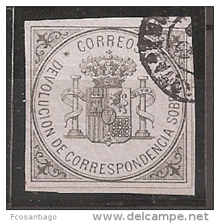 ESPAÑA 1875 - Edifil #172 - VFU - Oblitérés