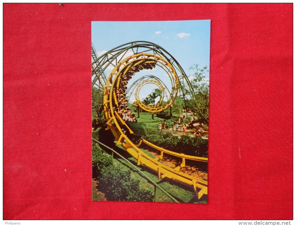 Amusement Ride  Florida > Tampa  Busch Gardens The Python   Not Mailed   Ref 1154 - Tampa