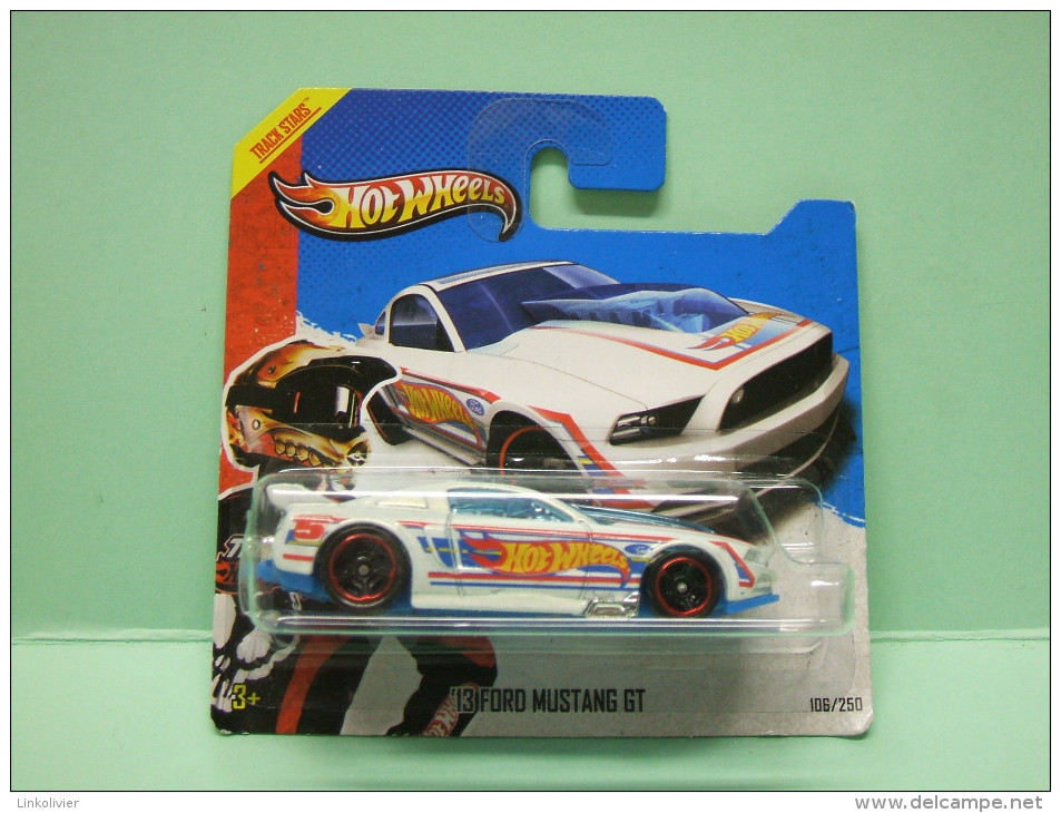 FORD MUSTANG GT 2013 - HW Racing 2013 - Race Team - HOTWHEELS Hot Wheels Mattel 1/64 EU Blister - HotWheels