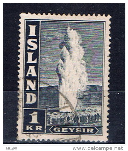 IS+ Island 1945 Mi 239 Geysir - Used Stamps