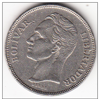 VENEZUELA.1973. 5 BOLIVARES.TIPO SIMON BOLIVAR . CN1145 - Venezuela