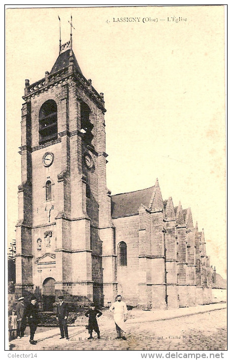 60  LASSIGNY   EGLISE - Lassigny