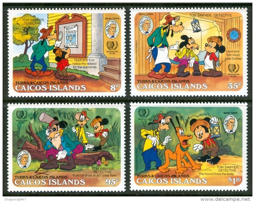 1985 Isole Cocos Walt Disney Set MNH** -W - Disney