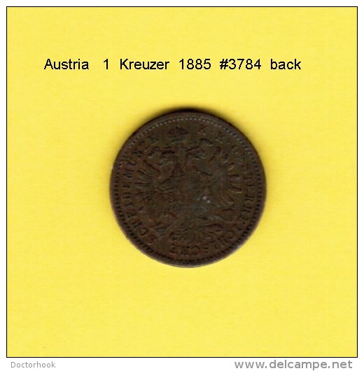 AUSTRIA   1  KREUZER  1885 (KM # 2187) - Austria