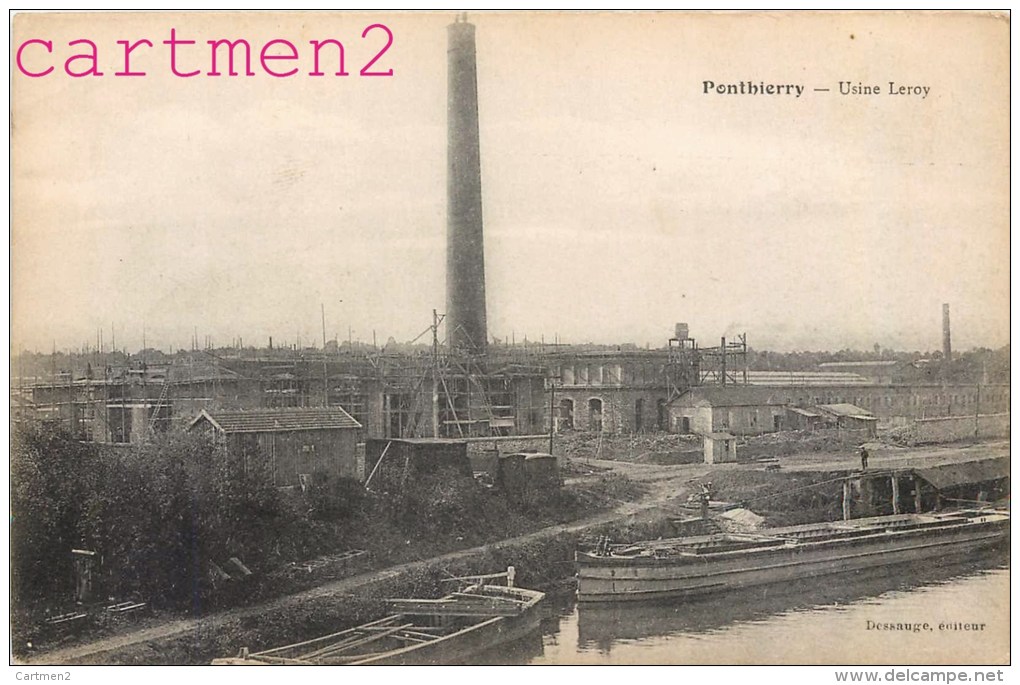 PONTHIERRY USINE LEROY INDUSTRIE PENICHE 77 - Andere & Zonder Classificatie