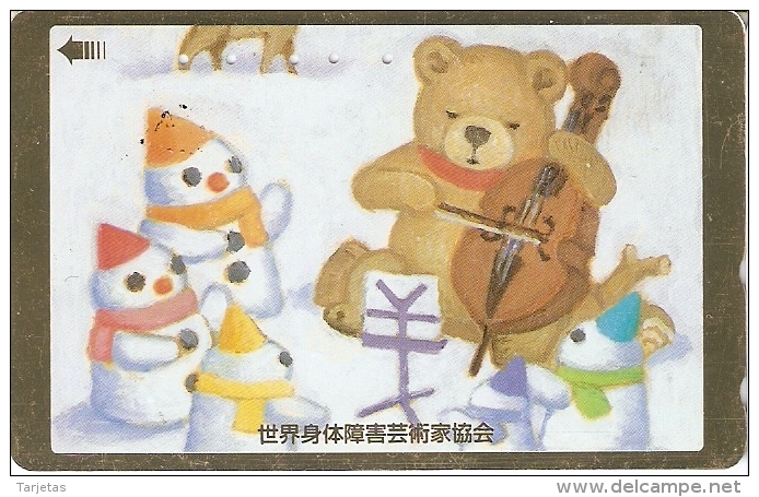 TARJETA DE JAPON DE NAVIDAD   (CHRISTMAS) MUSICA-MUSIC - Christmas