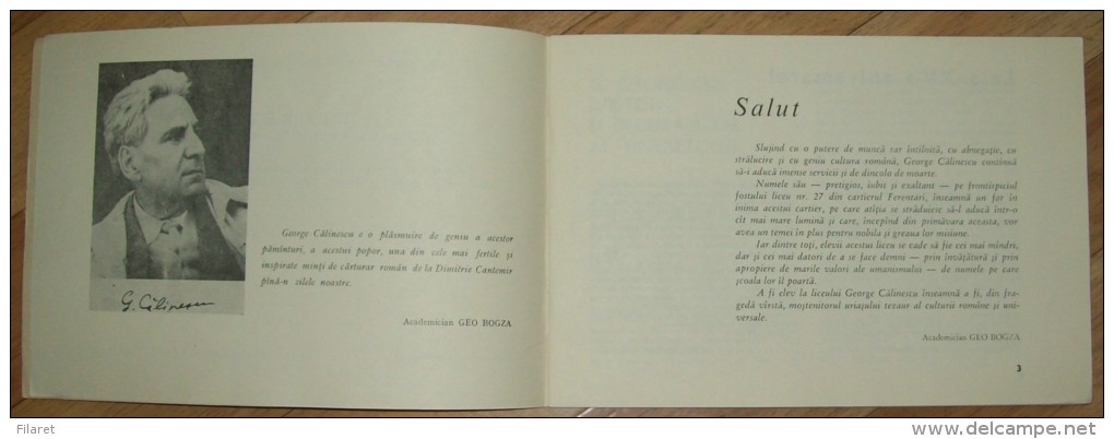 MANUSCRISE,REVISTA ELEVILOR LICEULUI G.CALINESCU-1970 PERIOD - Alte Bücher