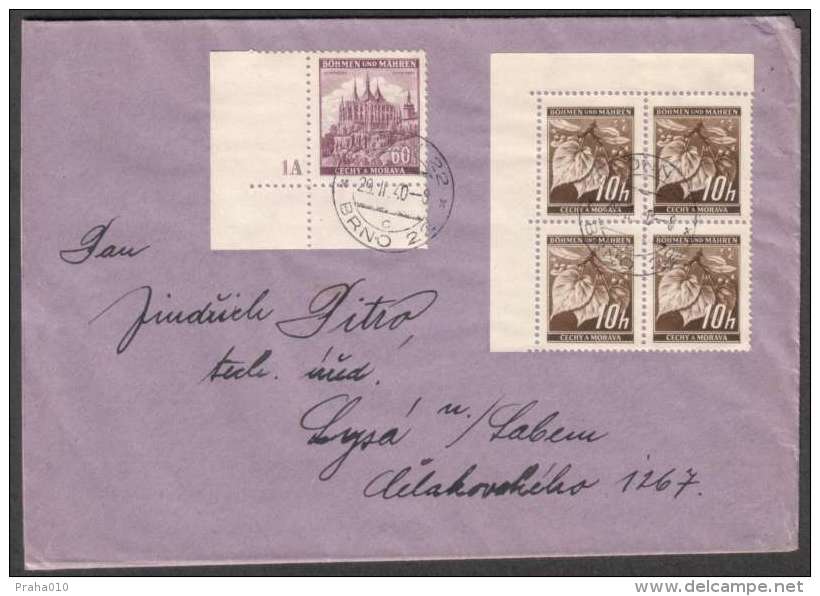 BuM0652 - Böhmen Und Mähren (1940) Brünn 22 - Brno 22 (letter), Tariff: 1,00K - Covers & Documents