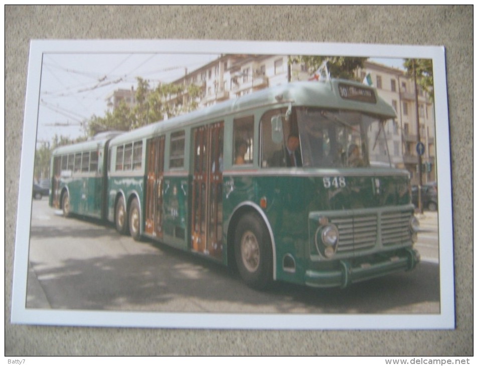 80 ANNI ATM - TRAM FILOBUS AUTOBUS SABBIERA - CARTOLINE NUOVE - Tramways