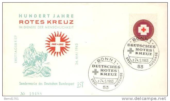 Germany - Mi-Nr 400 FDC (r781)- - 1961-1970