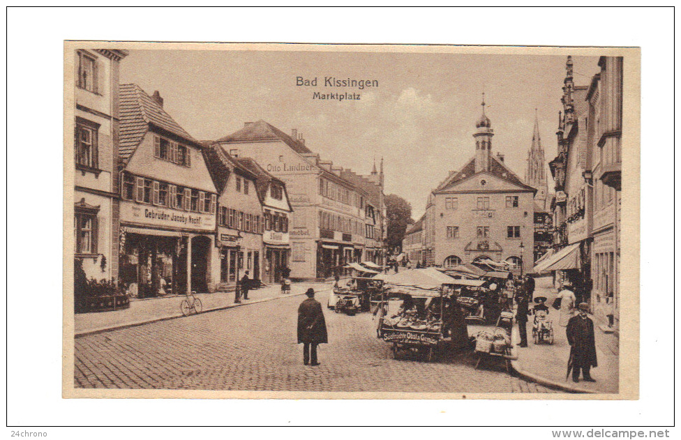 Allemagne: Bad Kissingen, Marktplatz (14-418) - Bad Kissingen