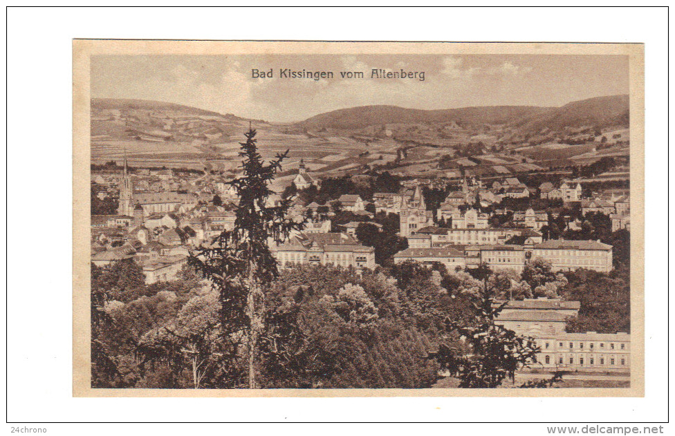 Allemagne: Bad Kissingen Vom Altenberg (14-423) - Bad Kissingen
