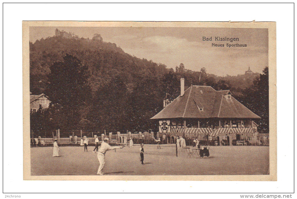 Allemagne: Bad Kissingen, Neues Sporthaus, Tennis (14-424) - Bad Kissingen