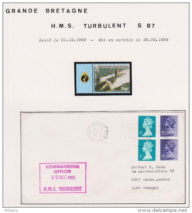 BR.INDIAN OCEAN TERRITORY   BATEAUX SOUS-MARINS /SUBMARINE **MNH  Réf 5534 - Submarines