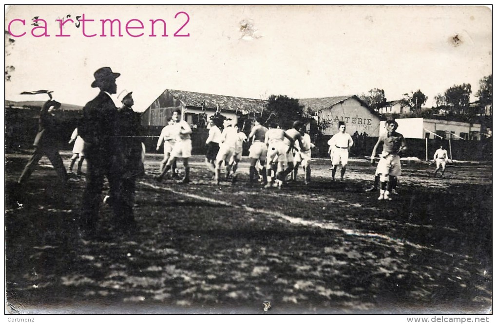 2 CARTE PHOTO : UN MATCH DE RUGBY EQUIPE DE RUGBYMANS SPORT RUGBY - Rugby