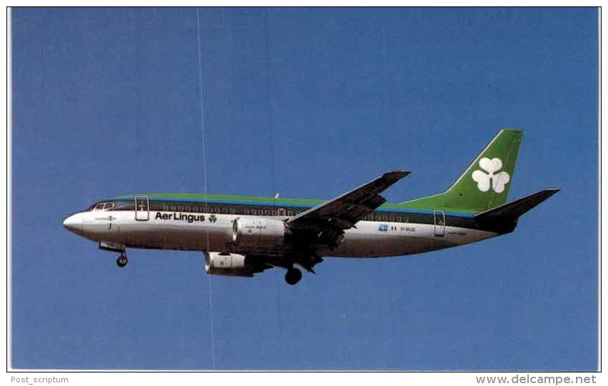 Thème -  Avion - Mary Jayne´s RS 949 - Aer Lingus - Boeing 737 348  -  Format 8.5*13.5  Cm - 1946-....: Moderne