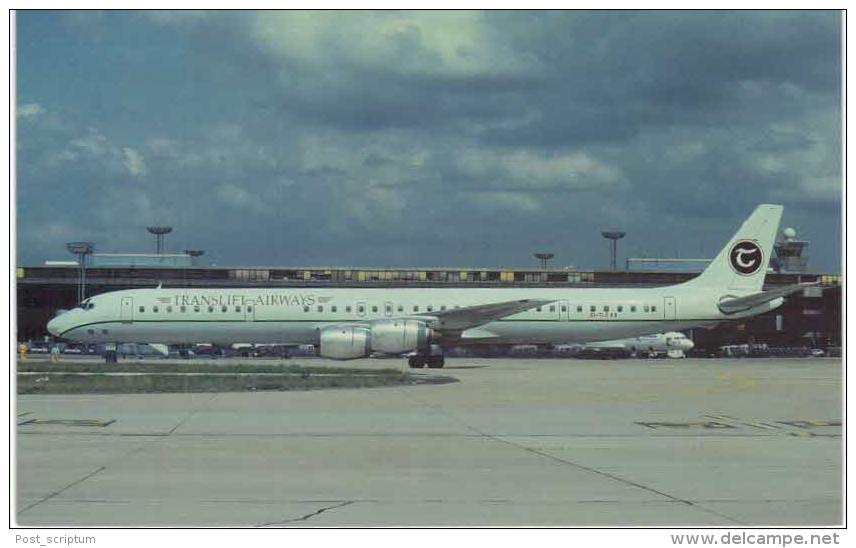 Thème -  Avion - Mary Jayne´s RS 1126 - Translift Airways - Douglas DC 8 71  -  Format 8.5*13.5  Cm - 1946-....: Moderne