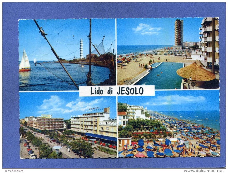 Z - Italie - LIDO DI JESOLO - Multivues - Au Verso Timbre Et Marcophilie - Veneto Venice - Venezia