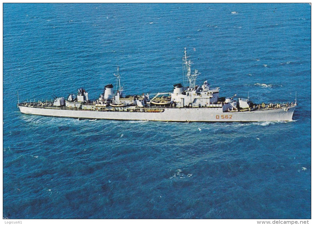 SPEZIA: BATTLESHIP ITALIAN NAVY DESTROYER SAN GIORGIO, D562,1941,ITALIA,POSTCARD COLLECTION,USED, - Warships