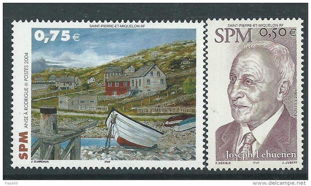 St Pierre Et Miquelon N° 810 / 11  XX   Les 2 Valeurs Sans Charnière,TB - Used Stamps