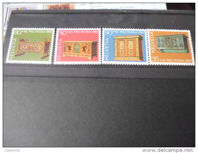 TIMBRES NEUFS DE SUISSE  YVERT N° 1276.79 - Nuevos