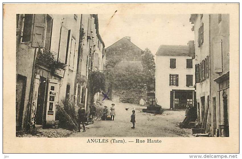 ANGLES DU TARN . RUE HAUTE. - Angles