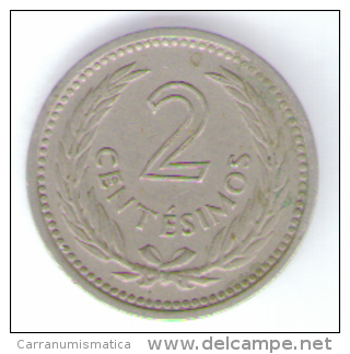 URUGUAY 2 CENTESIMOS 1953 - Uruguay