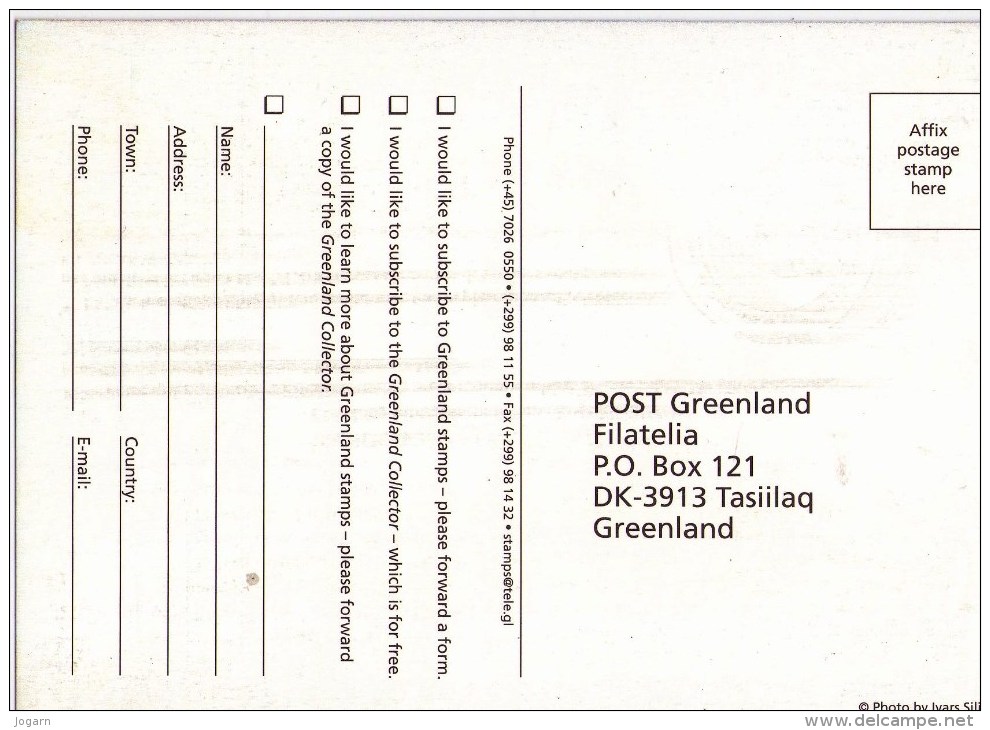 Carte Postale - Greenland - Other & Unclassified