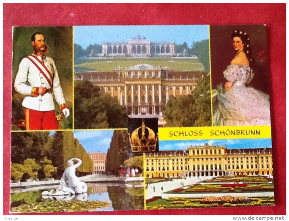 Österreich. Wien. Schloss Schönbrunn -> Belgien - Schloss Schönbrunn