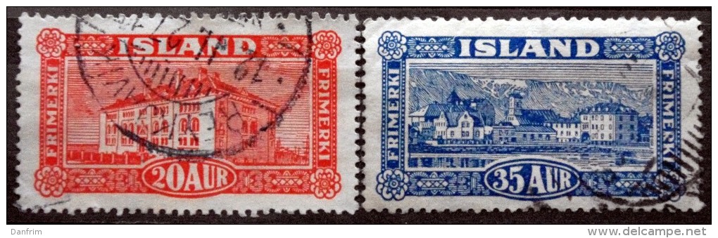 Iceland 1955 Minr.116-17  (O)   ( Lot  L 1057 ) - Used Stamps