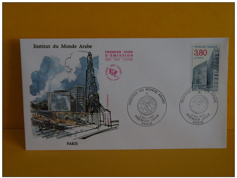 FDC- Institut Du Monde Arabe - Paris - 5.5.1990 - 1er Jour, - 1990-1999