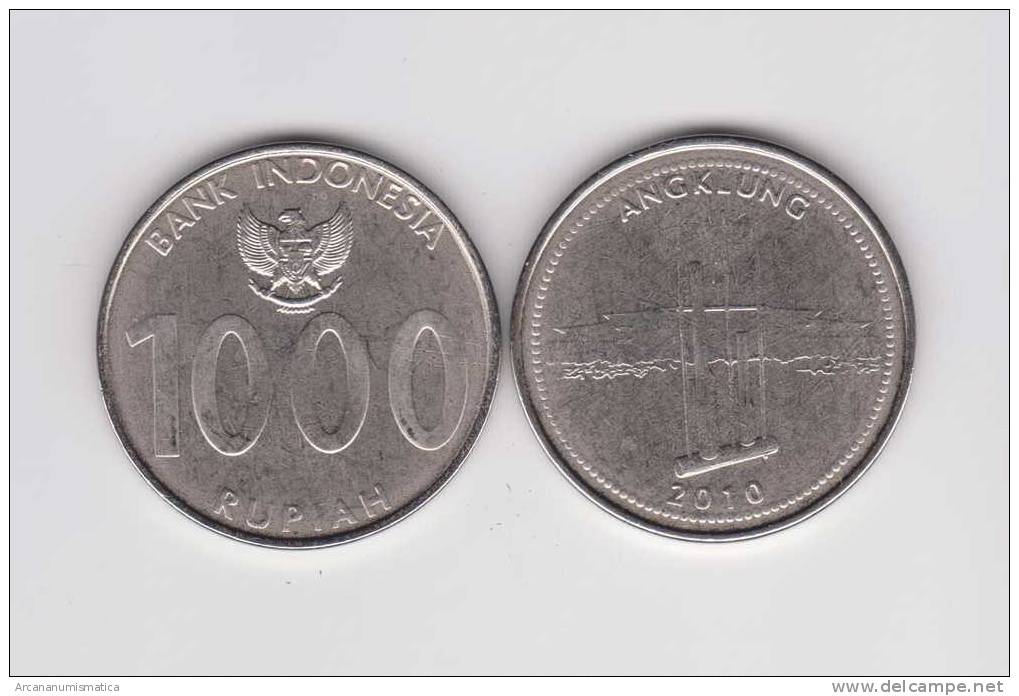 INDONESIA  1.000  RUPIAS  2.010  "ANGKLUNG"    SC/UNC       DL-9584 - Indonesië