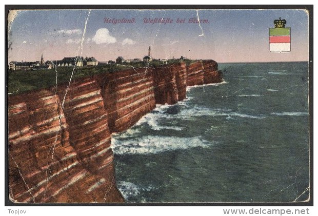 GERMANY - HELGOLAND To YUGOSLAVIA - 1922 - Heligoland