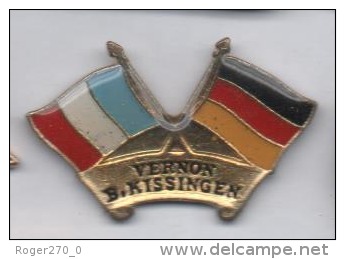 Ville De Vernon , Jumelage Avec Kissingen , Drapeau , Eure - Città